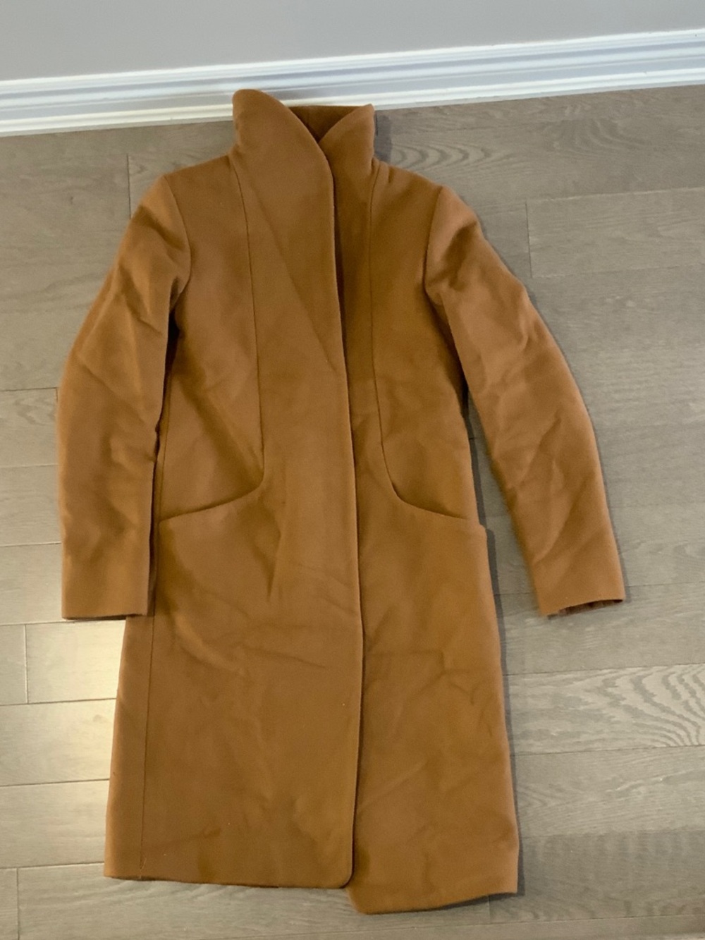 Wilfred Camel Long Trench Coat
